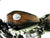 Tank Bib 2004-2020 Harley Sportster Antique Brown Alligator Leather All Models - Mother Road Customs