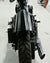 2010-2020 Harley Sportster Cafe Racer Cowl Steel Fender Black Leather Solo Seat - Mother Road Customs