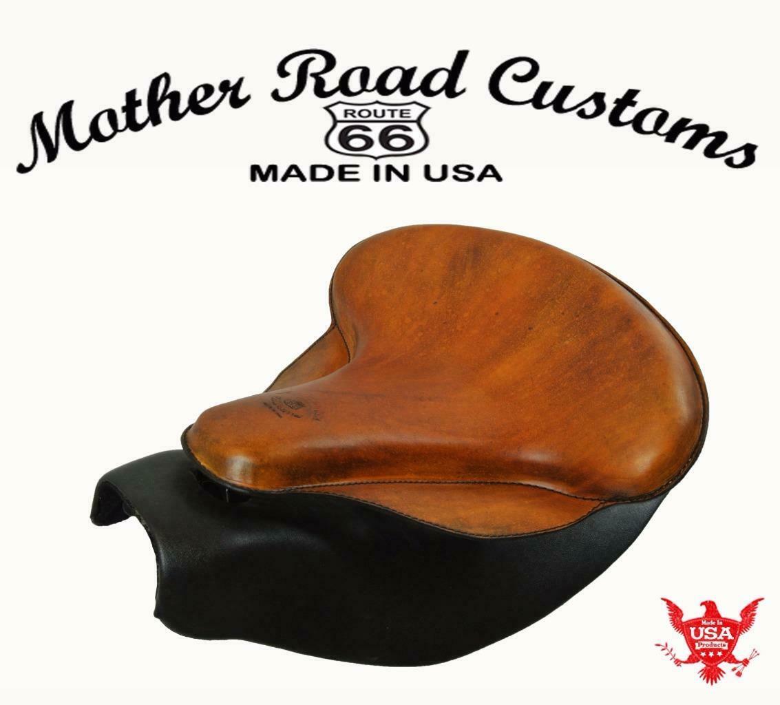 2014-2021 Indian Chief Spring Seat Mounting Conversion Kit bs Ant Tan Leather