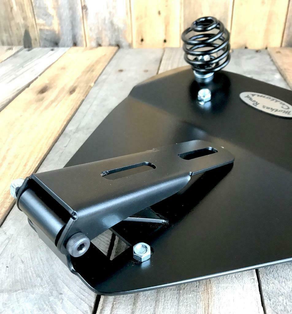 Leather Tank Cover Pad For Yamaha Dragstar & VStar XVS 650 – Bib With Strap & Panel