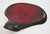 2017-2020 Triumph Bobber 15x14" Ant Red Alligator Leather Solo Tractor Seat - Mother Road Customs