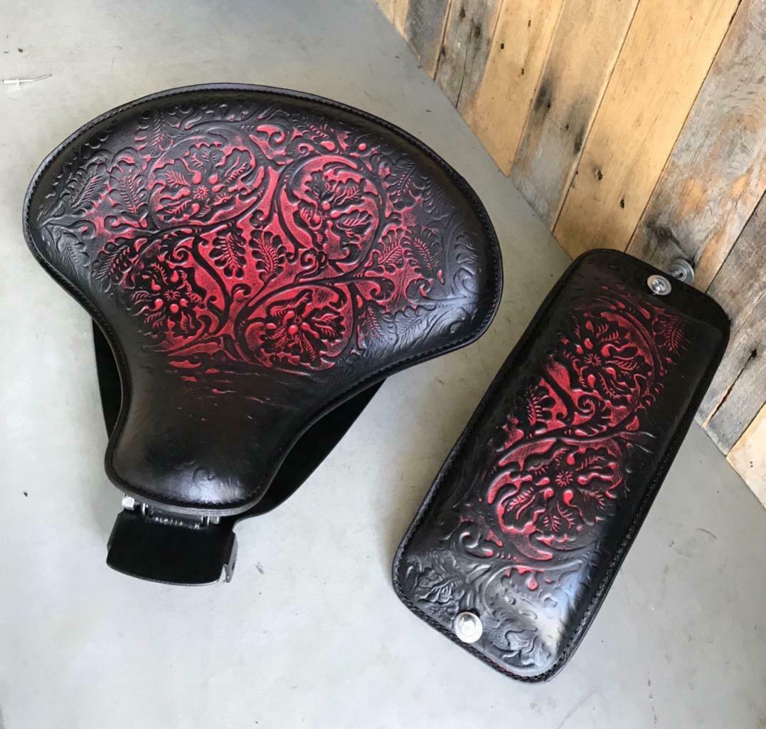 2010-2020 Harley Sportster Spring Tractor Seat P-Pad Mounting Kit Ant Re Leather - Mother Road Customs