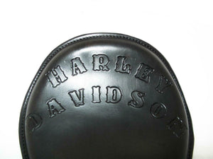 Spring Solo Seat Chopper Harley Davidson Sportster 10x13 US Made BlK Hand Tooled
