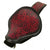 2004-2006 Sportster Harley Spring Seat P-Pad Kit Ant Red Oak Leaf Leather  bs - Mother Road Customs
