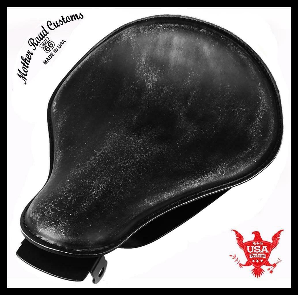 2010-2022 Sportster Harley Spring Solo Seat Mount Kit Black Dist Leather bcs