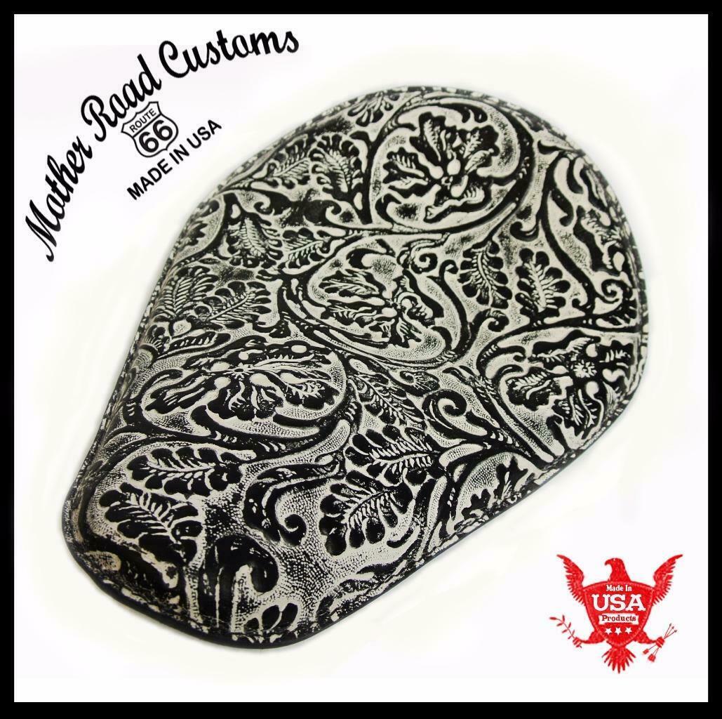 Spring Seat Chopper Harley Sportster Bobbe 10x13 Ant White Oak Le Vintage Frame