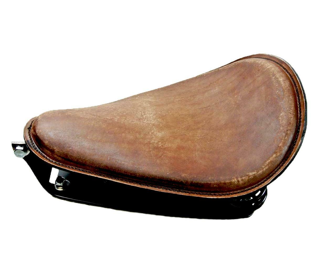 1982-2003 Harley Sportster Spring Seat Brown Dist Conversion Mounting Kit blkcs - Mother Road Customs