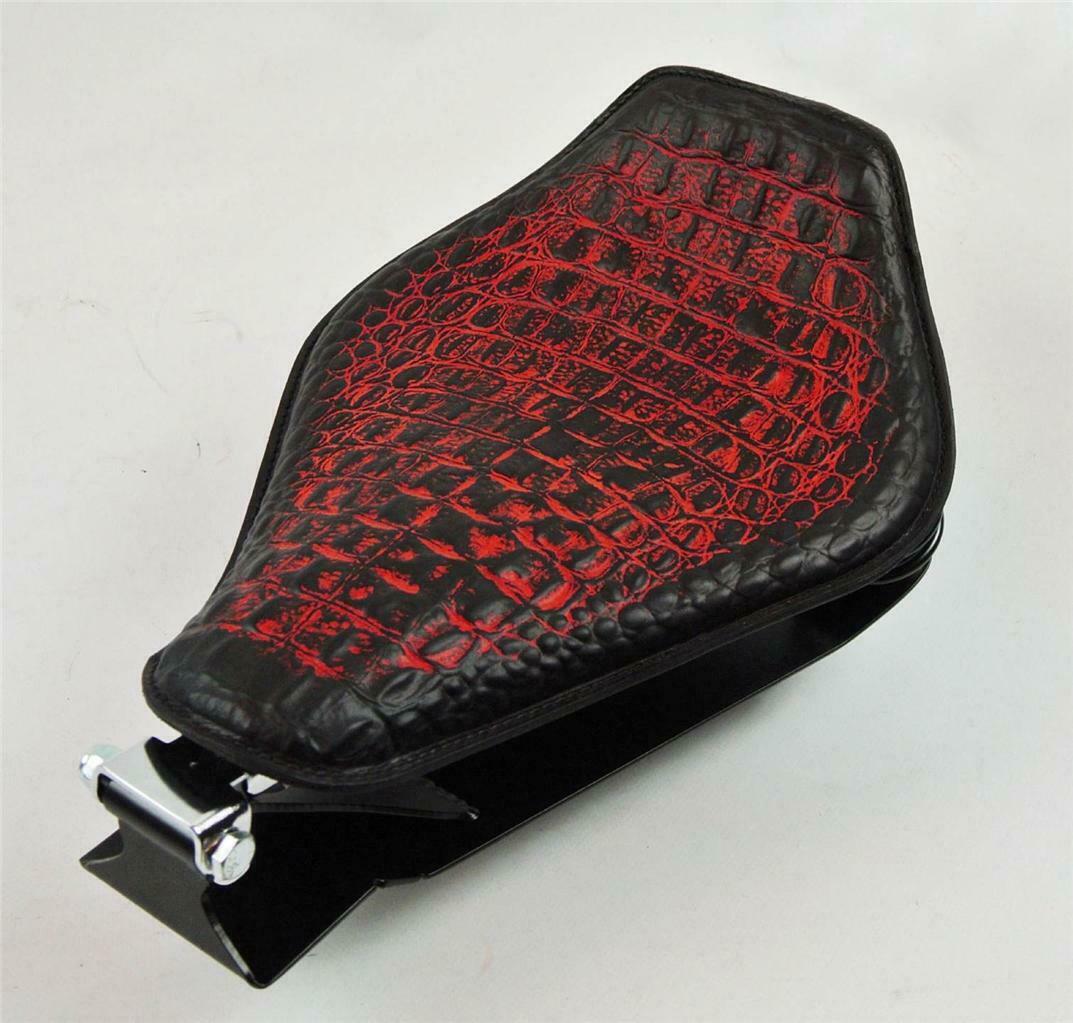 1985-2016 Honda Rebel 250 Spring Seat  Mounting Kit Ant Red Alligator Snub bc - Mother Road Customs