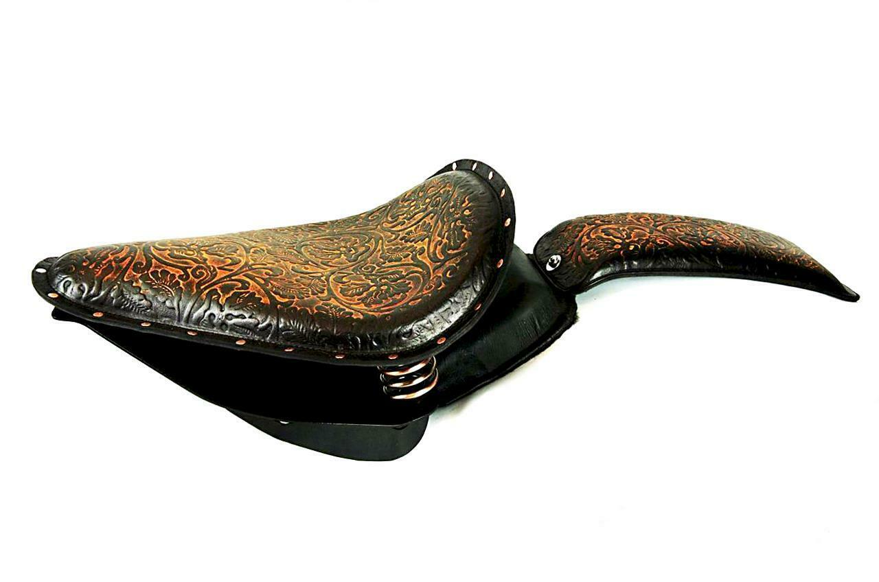 2000-2017 Harley Softail Spring Seat Pad Conversion Mounting Kit  AntBr Oak cocs - Mother Road Customs