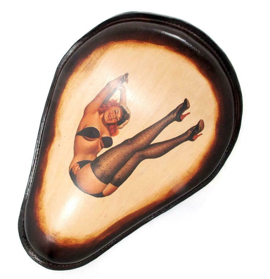 Pole Dance Tattoo  Seat Chopper Harley Sportster Frame - Mother Road Customs