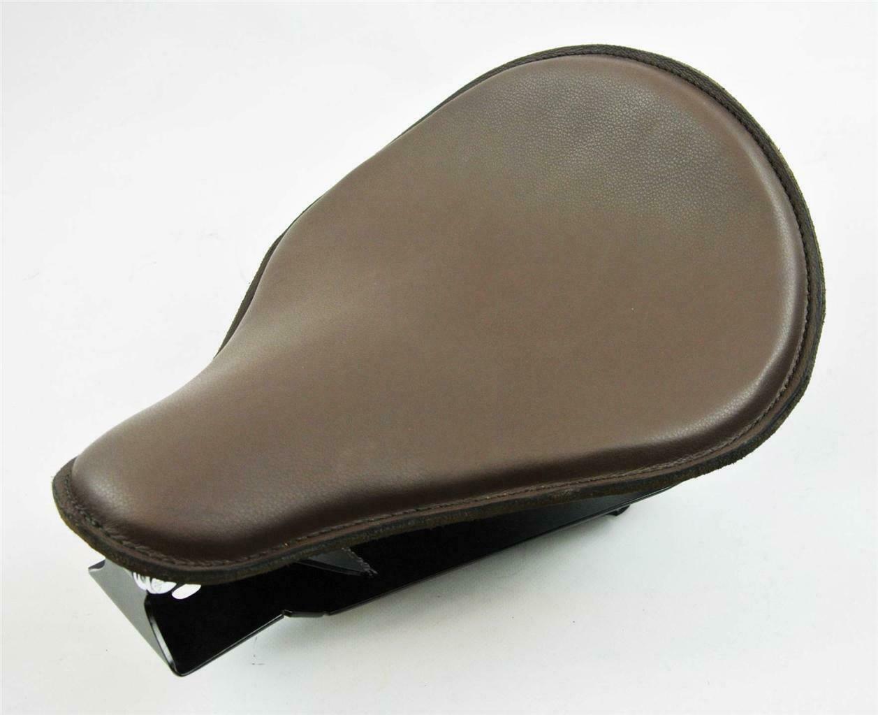 Seat 1985-2016 Honda Rebel 250 Spring Mounting Bobber Kit Brown Pleather USA pcs - Mother Road Customs