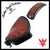 2004-2006 Sportster Harley Seat Kit Ant Red Snake All Models Leather pad USA bc - Mother Road Customs