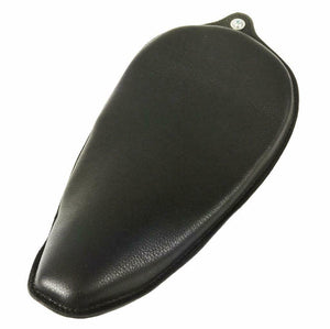 1982-2003 Harley Sportster Solo Seat Black Leather On The Frame Bolt On Made USA - Mother Road Customs