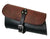 2015-2020 Indian Scout & Bobber Swing Arm Saddle Bag Black & Brown Leather MRC - Mother Road Customs