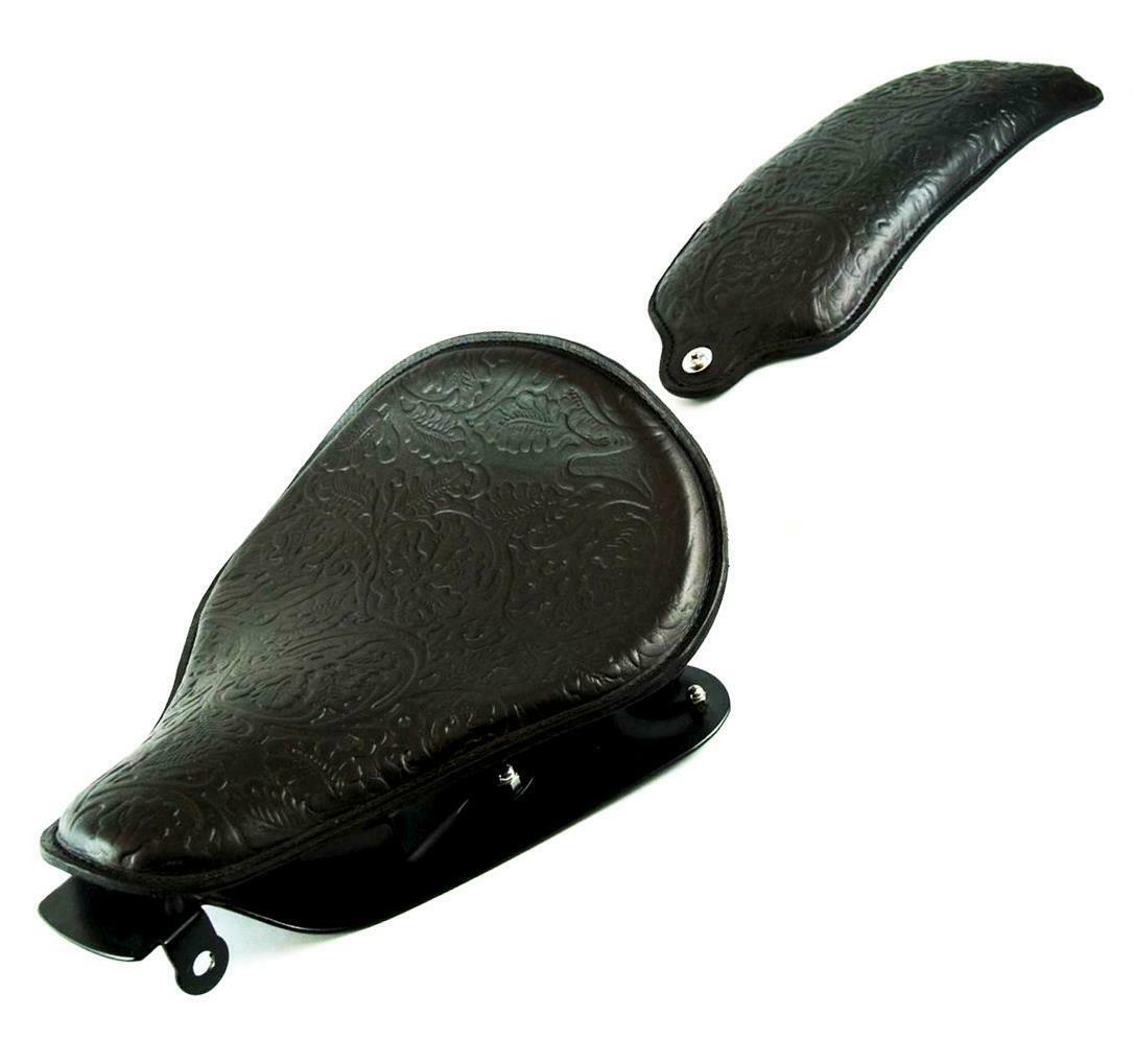 2007-2009  Sportster Harley Spring Seat Pad Mounting Kit Black Oak Leaf  bcs - Mother Road Customs