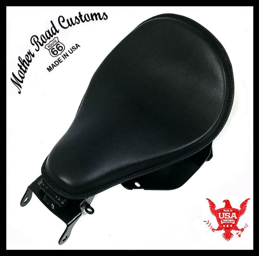 2018-20 Harley Softail Spring Solo Seat 11x16" Black Conversion Mounting Kit bc - Mother Road Customs