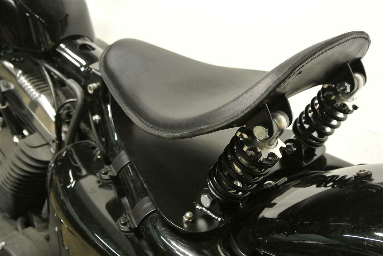 Above Spring Shock Mount 2010-2022 Harley Sportster Seat Coilover Spring Shocks Mounting Kit Bl ...