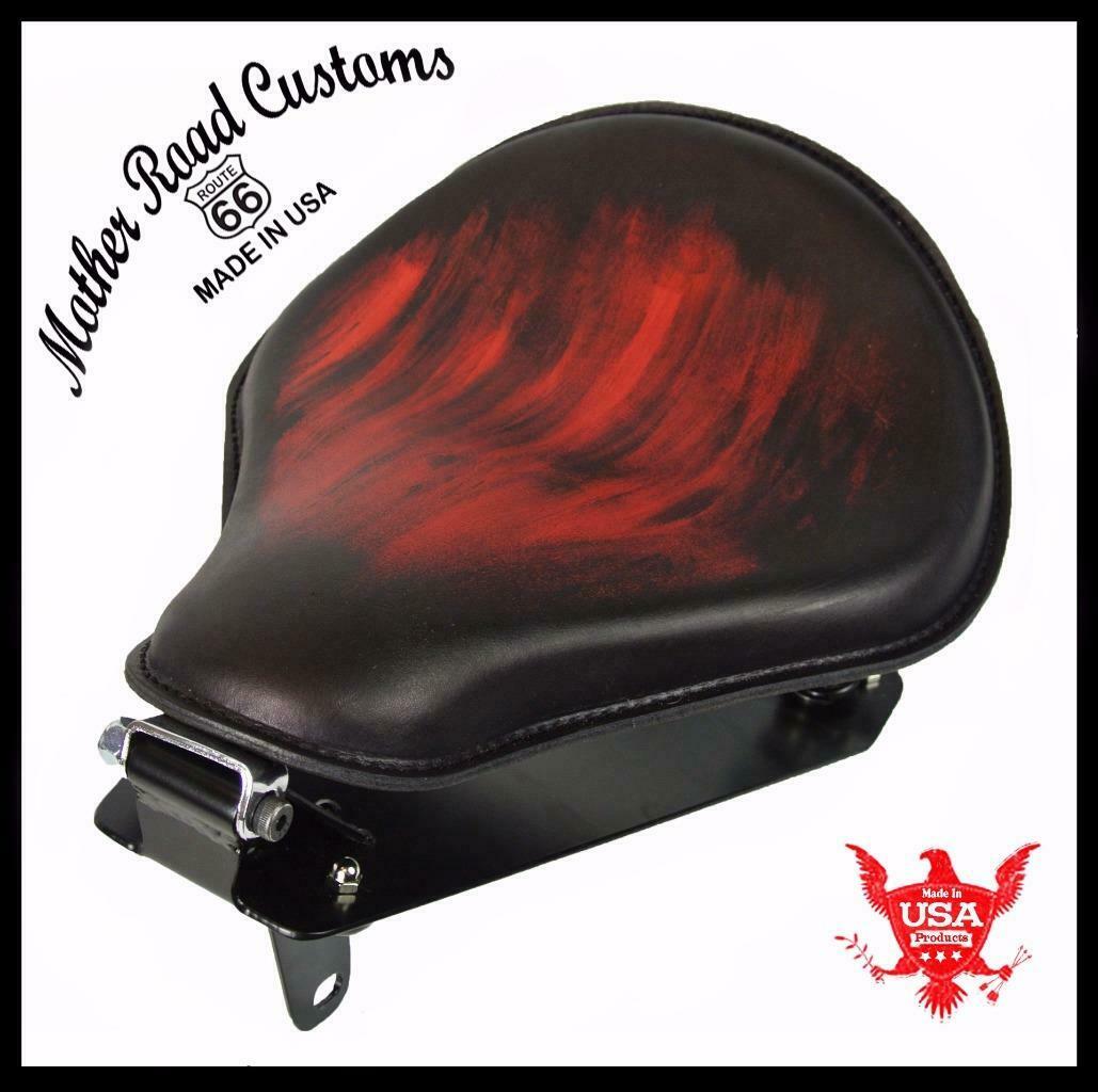 2014-2025 Yamaha Bolt Spring Seat Ant Red Smooth Leather Conversion Kit  bcs