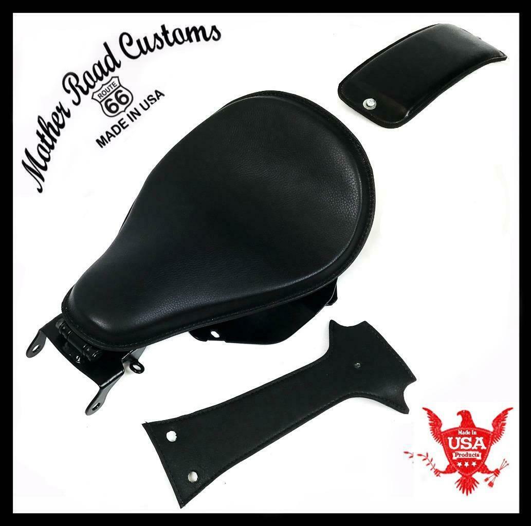 Seat 2018-20 Harley Softail Spring Conversion Mounting Kit P-Pad T Bib 11x16" bc - Mother Road Customs