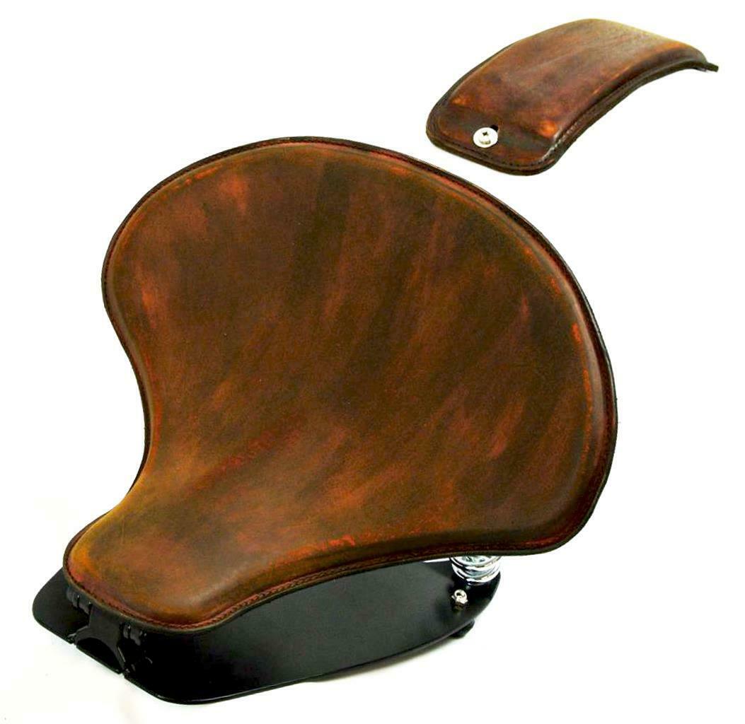 2015-20 Indian Scout & Bobber Spring Tractor Seat 201Brn Leather Mounting Kit cs - Mother Road Customs