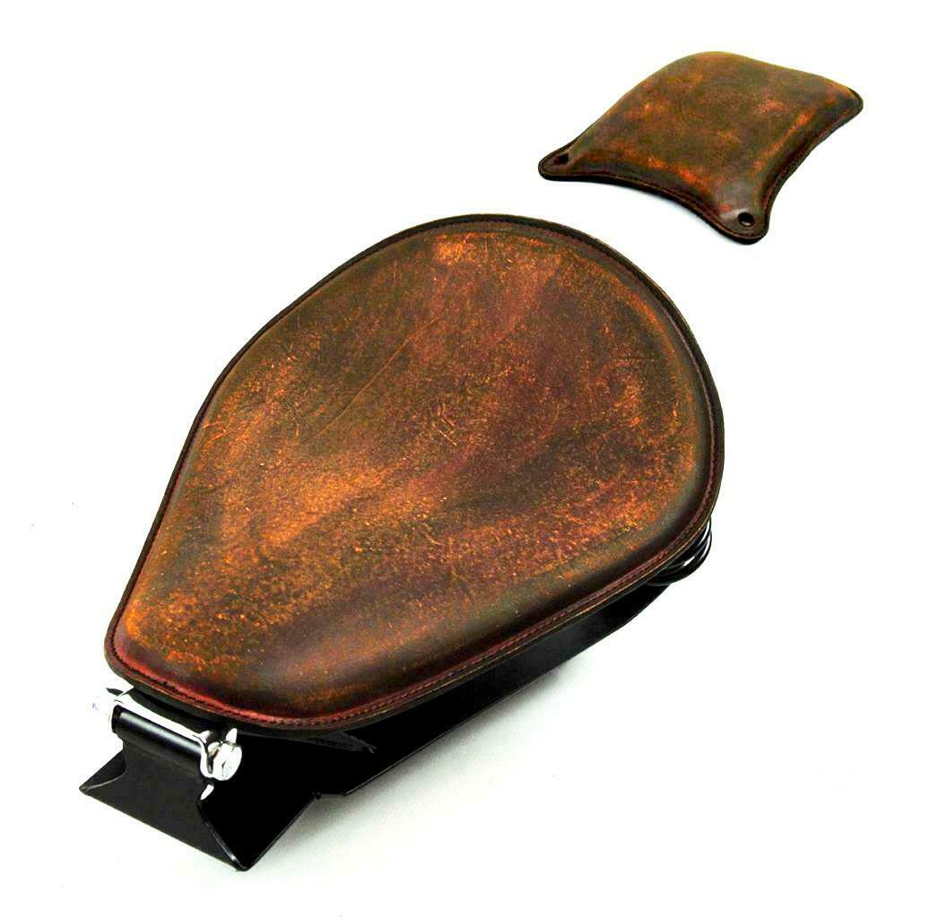 Spring Seat 1985-2016 Honda Rebel 250 Pad Mounting Bobber Kit  201 Brown Dis bc - Mother Road Customs