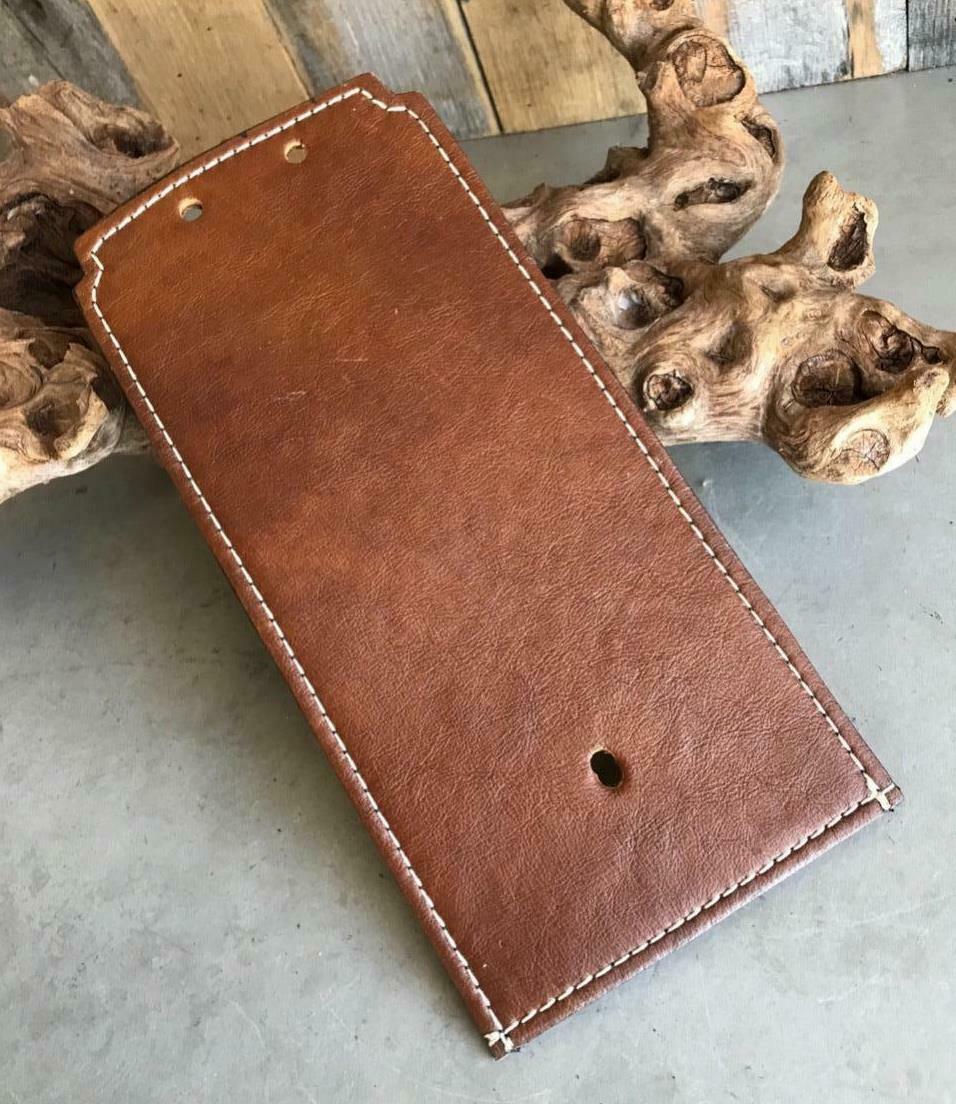 2000-2017 Harley Softail Desert Tan Leather Tank Bib Fat Boy Heritage Deluxe - Mother Road Customs