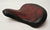 2017-2020 Triumph Bobber 15x14" Ant Red Oak Leaf Leather Solo Tractor Seat - Mother Road Customs