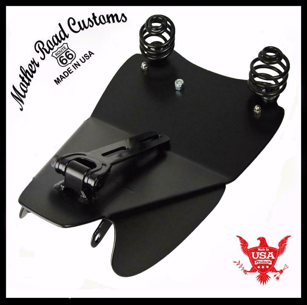 2006-2017 Harley Dyna Spring Solo Seat Conversion Mounting Long Reach Kit 2" bcs - Mother Road Customs