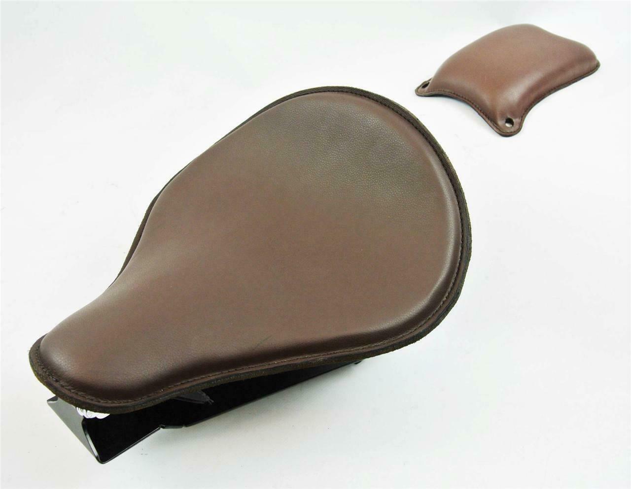 Seat 1985-2016 Honda Rebel 250 Spring Pad Mounting Bobber Kit Brown Pleather pcs - Mother Road Customs