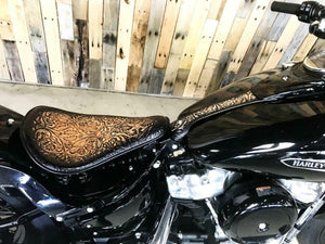 2018-20 Harley Softail Spring Seat 11x16" Oak Tank Bib Conversion Mounting Kit b - Mother Road Customs