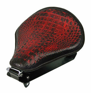 2014-2022 Yamaha Bolt Spring Seat Ant Red Alligator Leather Conversion Kit  bcs