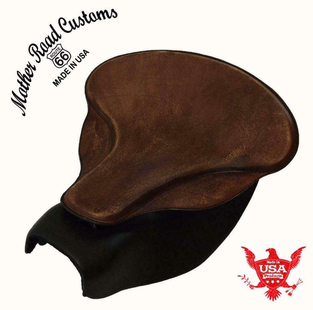 2014-2021 Indian Chief Spring Seat Mounting Conversion Kit Soft Brn Dis Leather bs