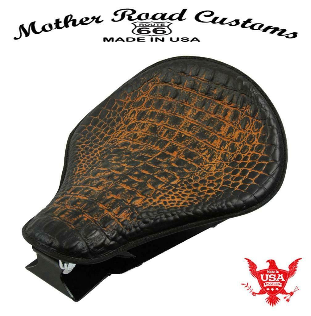 1985-2016 Honda Rebel 250 Spring Seat Mounting Bobber Kit Ant Brn Gator USA bc - Mother Road Customs