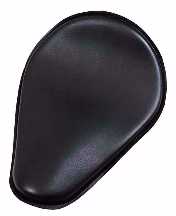 Spring Solo Seat Chopper Harley Sportster Honda Yamaha 10x13 Black Lea ...