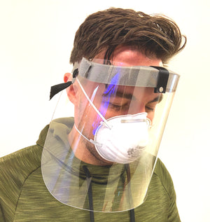 Full Face Mask Shield Clear Safety Face Shield Eyes Covering Protector Tool